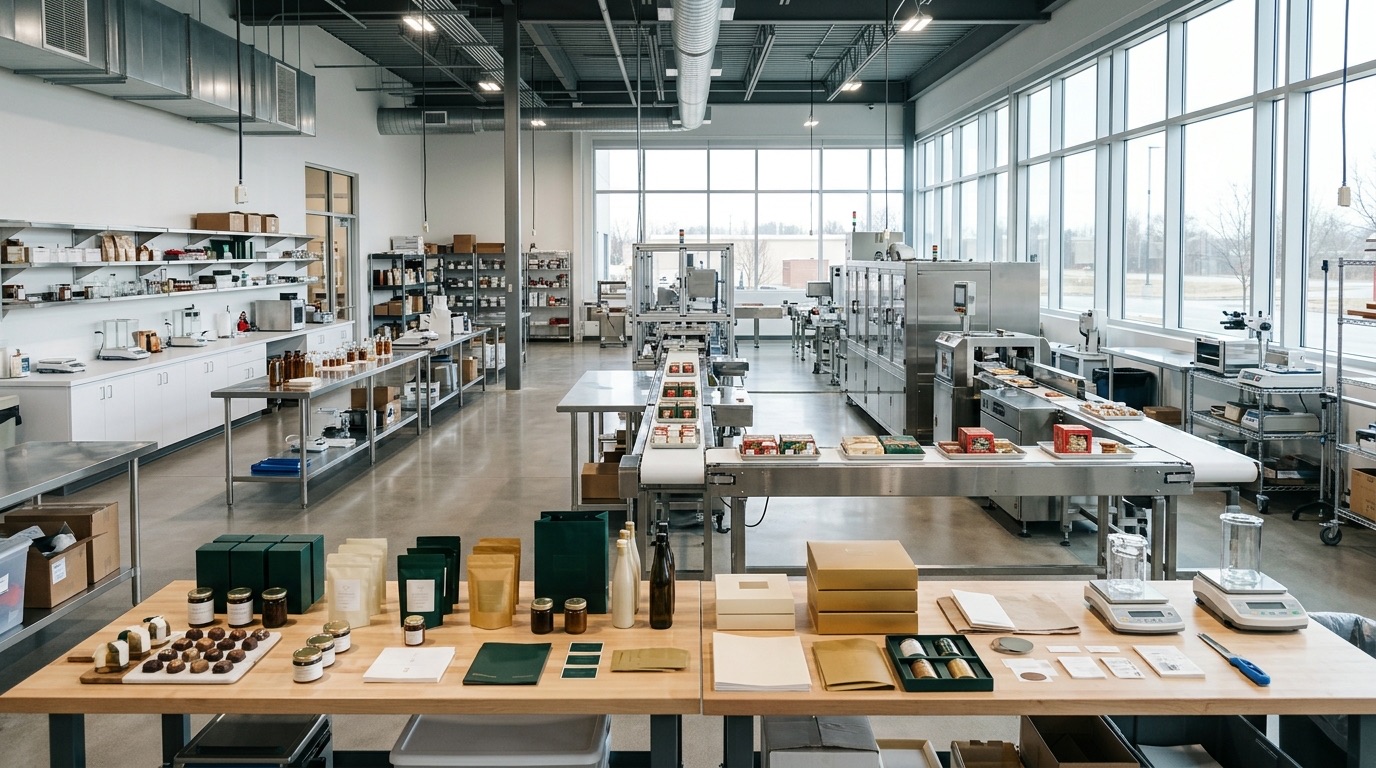 Modern food and consumer-product innovation facility